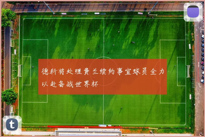 德科将处理费兰续约事宜球员全力以赴备战世界杯